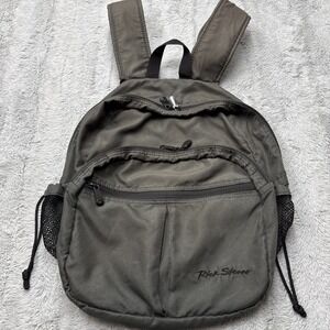 Rick Steves Lightweight Packable Travel Daypack Backpack Slate / Black 16"x11.5"